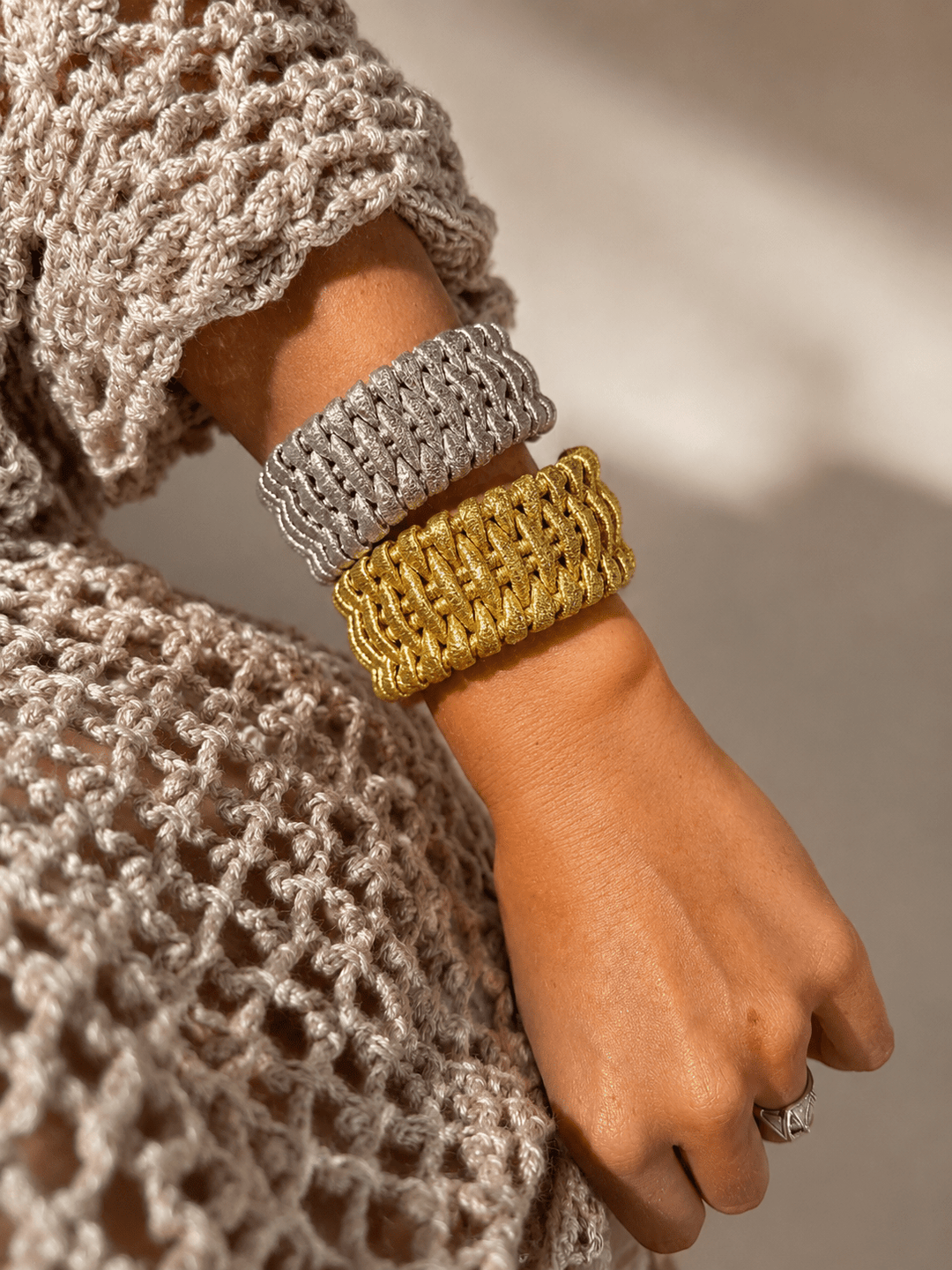 Ramses Passementerie Cuff Bracelet