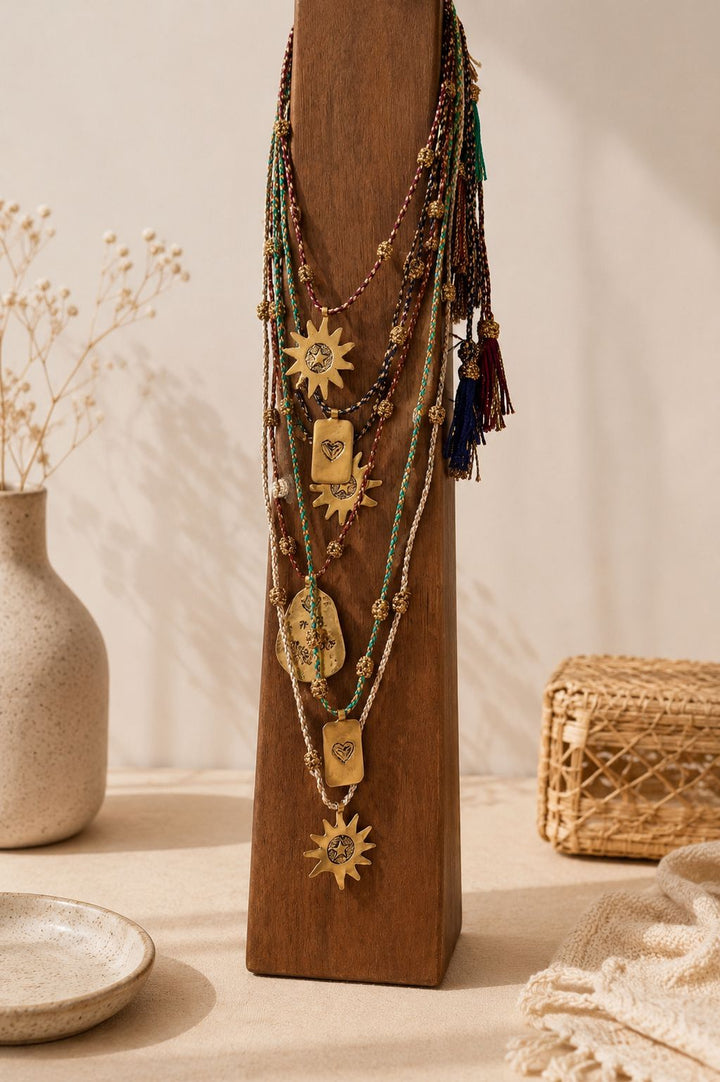 Lolo Gold Passementerie Necklace
