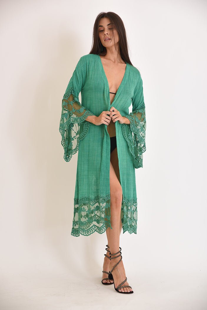 Jaus Kimono Green - Muche & Muchette