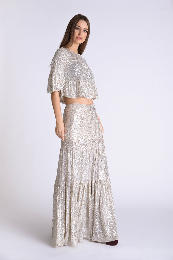 Viky Sequin Maxi Skirt - Muche & Muchette