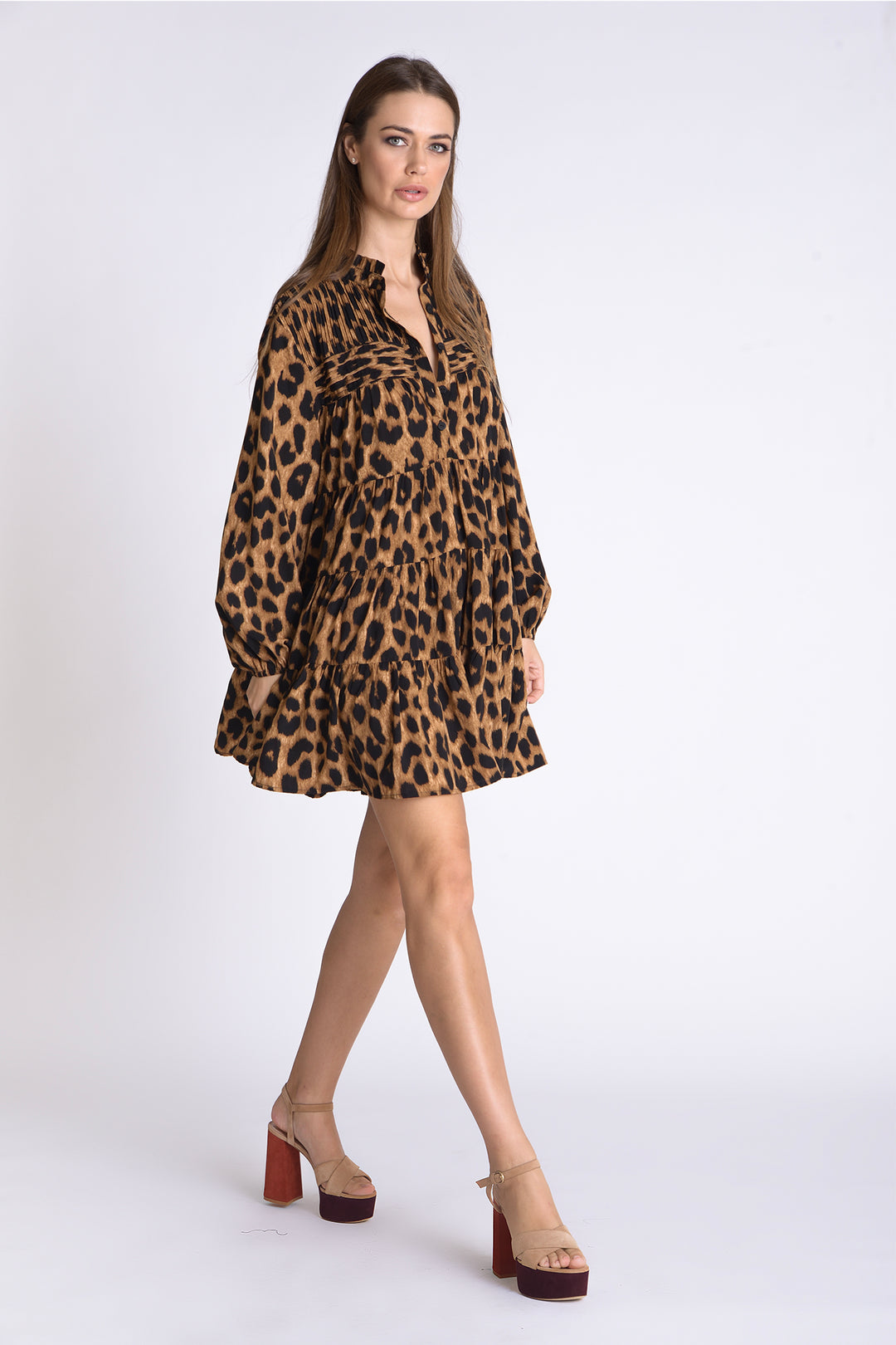 Rina Long-Sleeve Dress - Muche & Muchette